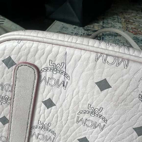MCM Blush Monogram Reversible The Shopper - Picture 6 of 8